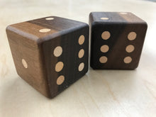Load image into Gallery viewer, Black Walnut Dice