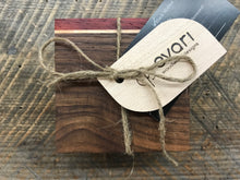 Load image into Gallery viewer, Coasters  - Black Walnut, Maple & Padauk (Set of 6)