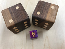 Load image into Gallery viewer, Black Walnut Dice