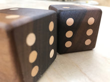 Load image into Gallery viewer, Black Walnut Dice