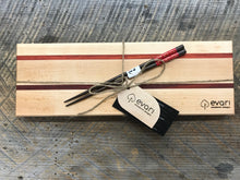 Load image into Gallery viewer, Sushi Board  - Maple, Bloodwood & Padauk