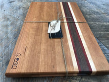 Load image into Gallery viewer, Cutting Board  - Cherry, Black Walnut, Maple & Padauk (Large)
