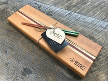 Load image into Gallery viewer, Sushi Board  - Cherry, Maple & Padauk