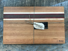 Load image into Gallery viewer, Cutting Board  - Cherry, Black Walnut, Maple & Padauk (Large)