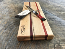 Load image into Gallery viewer, Sushi Board  - Maple, Bloodwood & Padauk