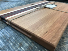 Load image into Gallery viewer, Cutting Board  - Cherry, Black Walnut, Maple & Padauk (Large)