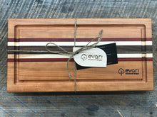 Load image into Gallery viewer, Cutting Board  - Cherry, Black Walnut, Maple & Padauk (Medium)