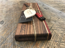 Load image into Gallery viewer, Sushi Board  - Black Walnut, Maple & Padauk